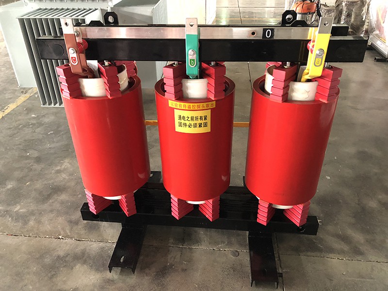SC11 38KV 0.4KV 50KVA Yyn0 dry type distribution transformer has been produced 3