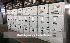 Switchgear مقابل Switchboard