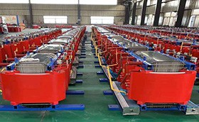 تركيب محول النوع الجاف