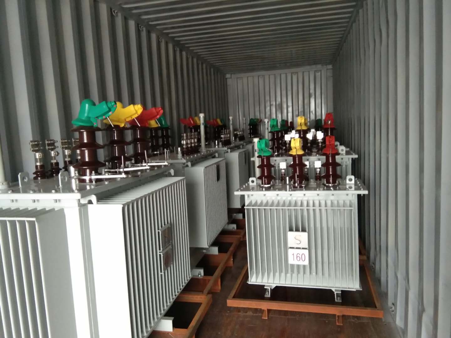 8 Sets 160 KVA Transformer shipped to Laos 8 Sets 160 KVA Transformer shipped to Laos