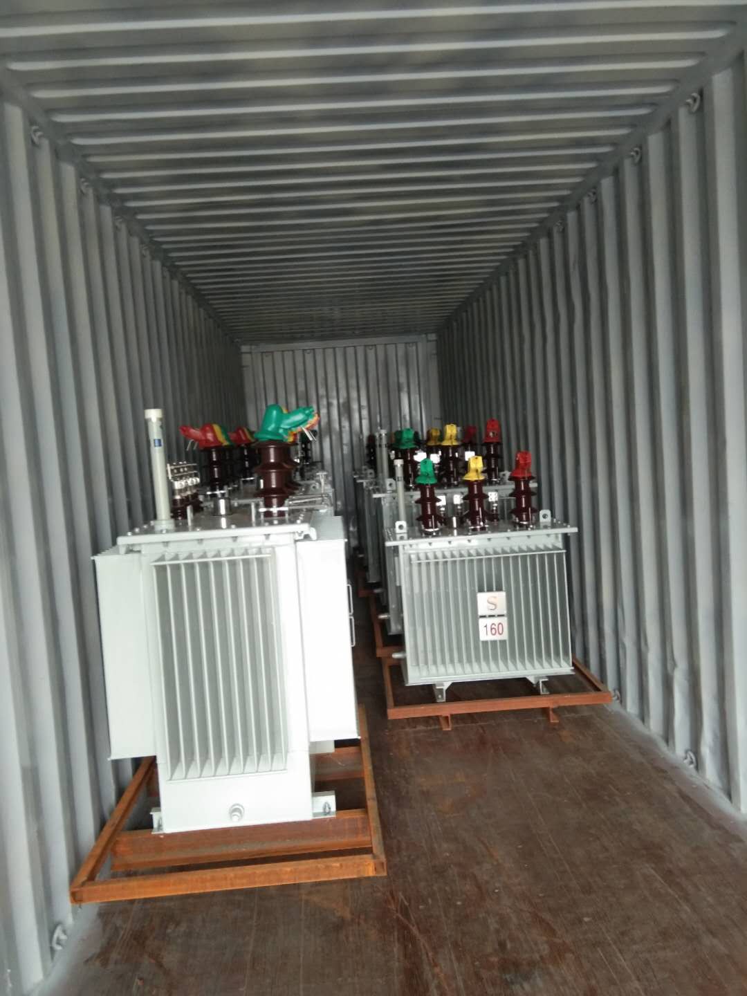 8 Sets 160 KVA Transformer shipped to Laos 8 Sets 160 KVA Transformer shipped to Laos