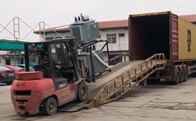 تم شحن 30 مجموعة من محولات 400 كيلو فولت أمبير و20 مجموعة من محولات 250 كيلو ...