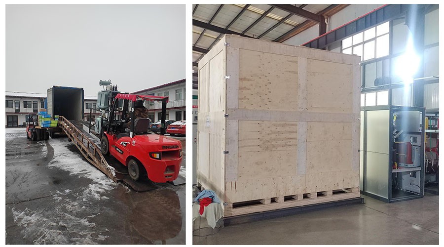 2000 KVA Distribution Transformer packaging and shipping 2000 KVA Distribution Transformer packaging and shipping
